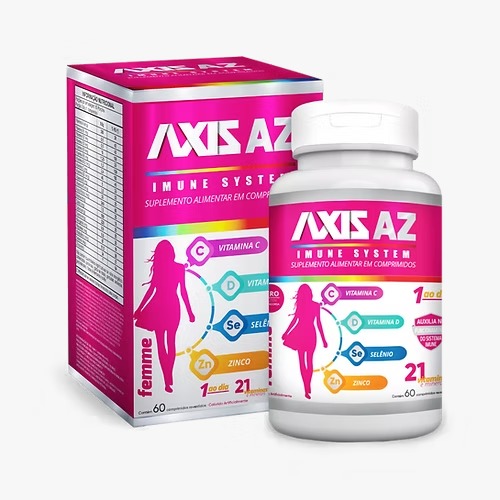 Axis AZ Immune System Feminino 60 Cápsulas