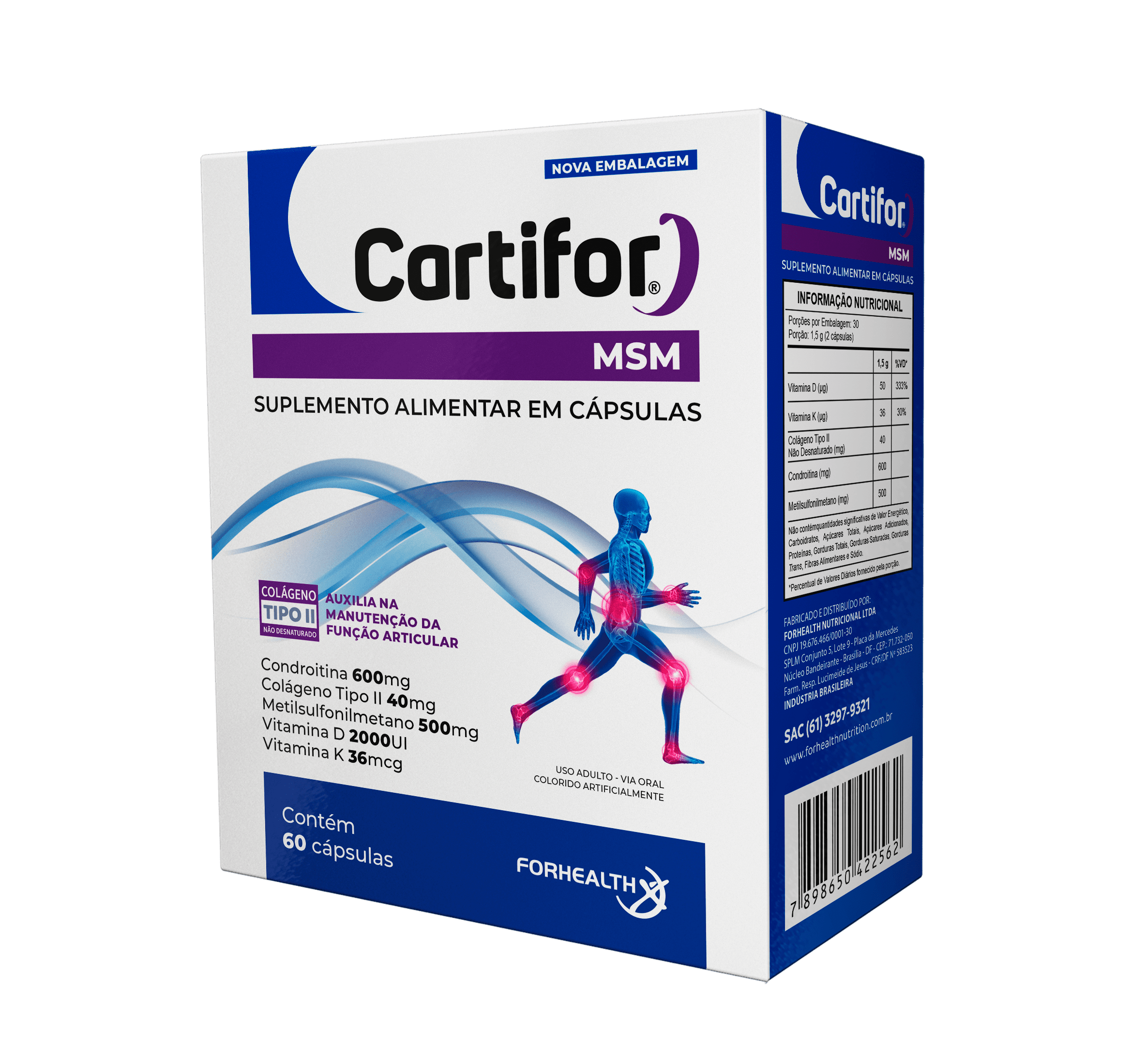 Cartifor Msm 60 capsuls