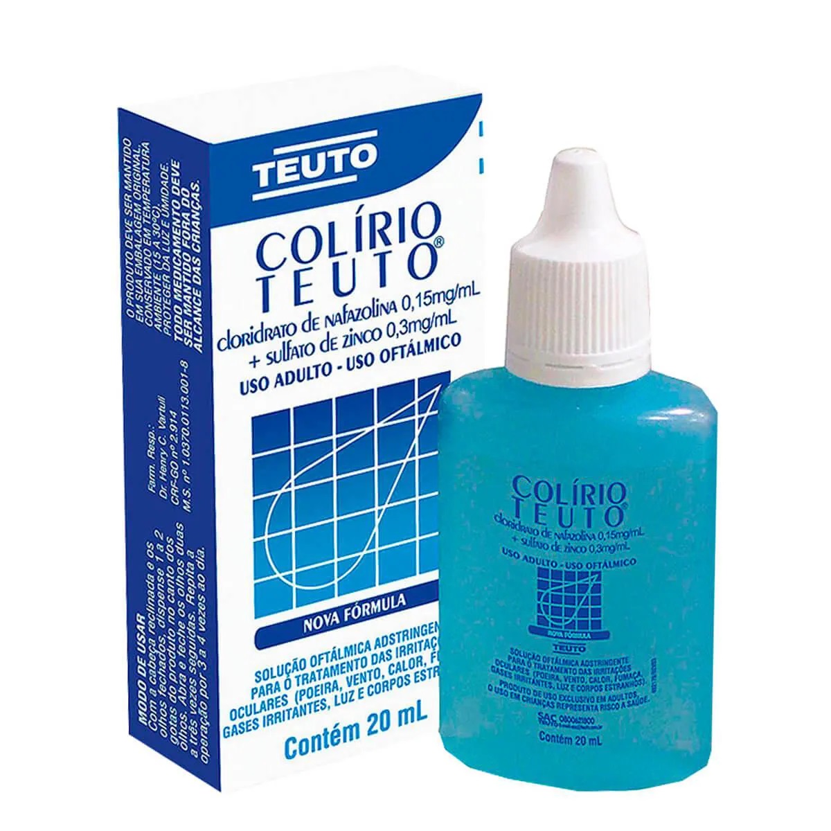 Colírio Teuto 20ml